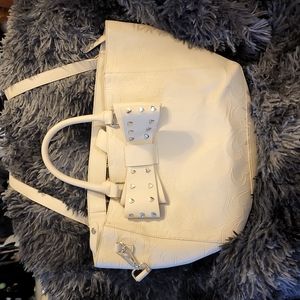 Large cream Betsey Johnson Tote